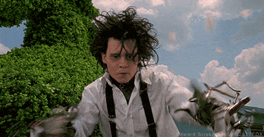 cutting edward scissorhands GIF by 20th Century Fox Home Entertainment