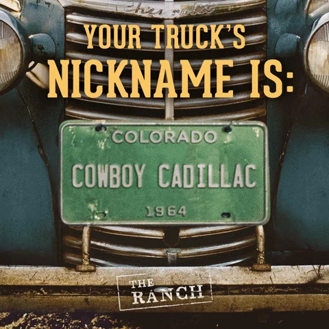 the ranch truck GIF by NETFLIX