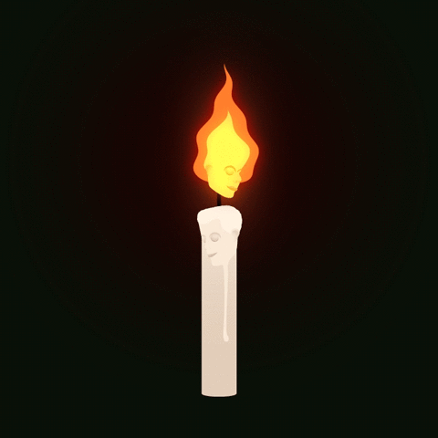 Candle Rent GIF by Dominic Grijalva