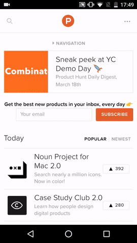 goodbarber pwa goodbarber progressive web apps GIF