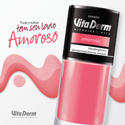 vitaderm esmaltes hipoalergÃªnicos GIF