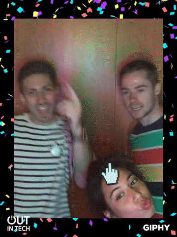 Outintech GIF by Out in Tech x GIPHY | Spring Social @ Hotel Americano