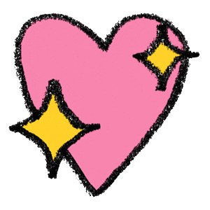 Heart Love Sticker by Adam J. Kurtz