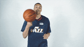utah jazz smile GIF by NBA