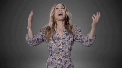 Sarah Jessica Parker Relief GIF by HBO - Find & Share on GIPHY