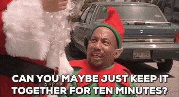 bad santa christmas movies GIF