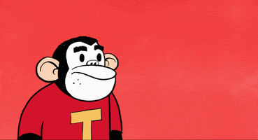 Monkey Shut Up GIF