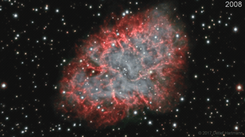 Crab Nebula GIF