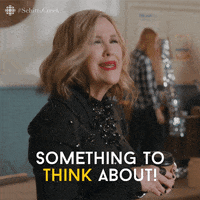 think schitts creek GIF by CBC