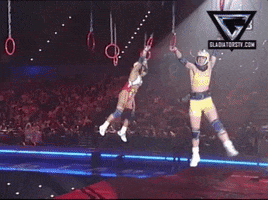 hang tough another one bites the dust GIF by Gladiators