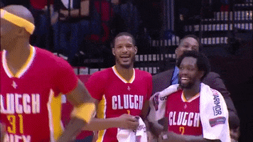 Houston Rockets Laughing GIF by NBA