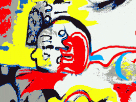 modern art loop GIF by Dax Norman