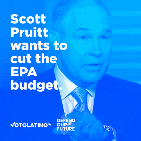 Scott Pruitt Epa GIF by Voto Latino