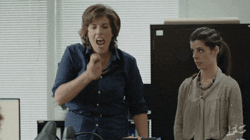 baroness von sketch show eating GIF by IFC
