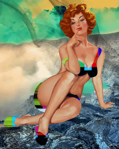 Vintage Busty Lady Gif Vintage Busty Lady Gif