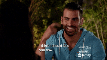 abc family kiss GIF by Nyle DiMarco