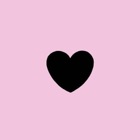 womenofillustration heart pink money women GIF