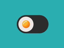 sunny side up animation GIF by Chris Gannon