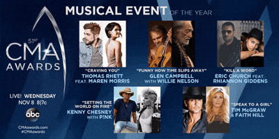 Craving You Country Music GIF by The 51st Annual CMA Awards