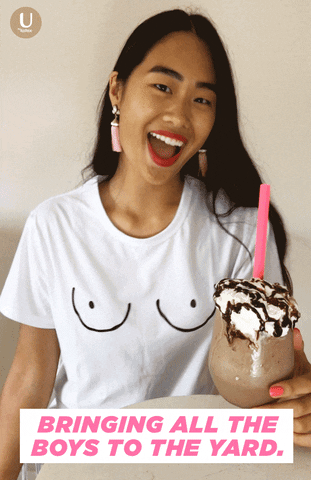 shimmy milkshake GIF by U by Kotex Brand