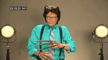 Larry King Wolverine GIF by Team Coco