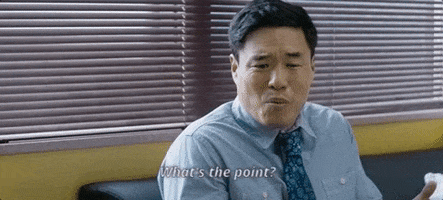 randall park whats the point GIF by The Orchard Films