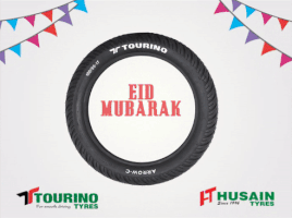 iqbalzia eid mubarak - husain tyres GIF