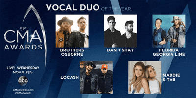 Country Music GIF by The 51st Annual CMA Awards