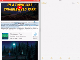 caschy ios 11 drag & drop text GIF