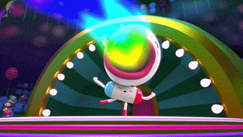 happy dance party GIF by True and the Rainbow Kingdom