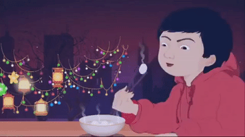 eat new year GIF