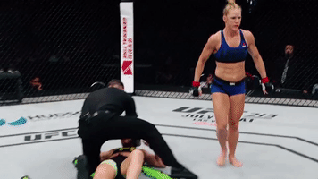 holly holm mma GIF by UFC