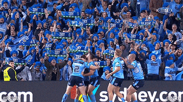 Celebrate National Rugby League GIF by NRL