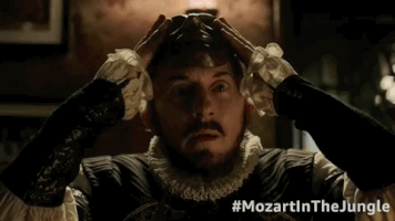 season 4 mask GIF by Mozart In The Jungle