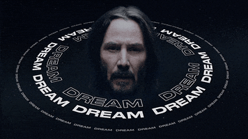 Keanu Reeves Dreaming GIF by Squarespace