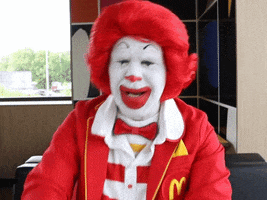 Ronald Mcdonald Reaction GIF by McDonald's CZ/SK