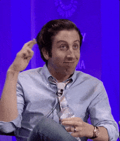 the big bang theory fingers crossed GIF by The Paley Center for Media