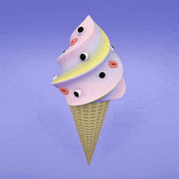 Ice Cream Cone Omg GIF by nic a