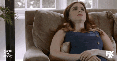 awkward back and forth GIF by You're The Worst 