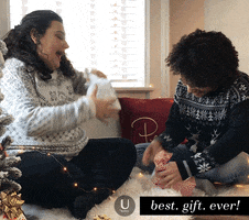 excited christmas morning GIF by U by Kotex Brand