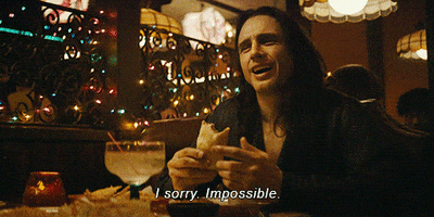 sorry james franco GIF by The Disaster Artist