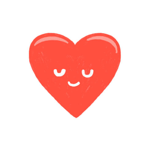heart flirting Sticker by Geo Law