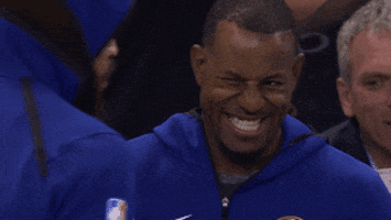 Andre Iguodala Smiling GIF by NBA