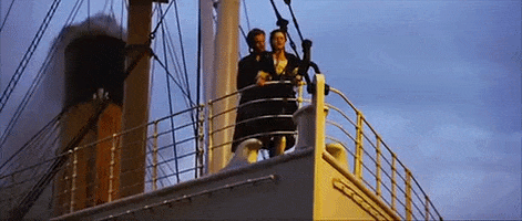 titanic love actually GIF