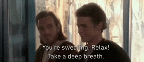 take a deep breath relax GIF by Star Wars