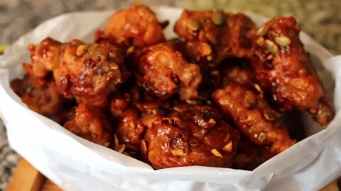 Korean Fried Chicken GIF - Find & Share on GIPHY