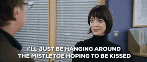love actually mistletoe GIF