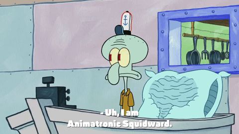 squidward mad world gif
