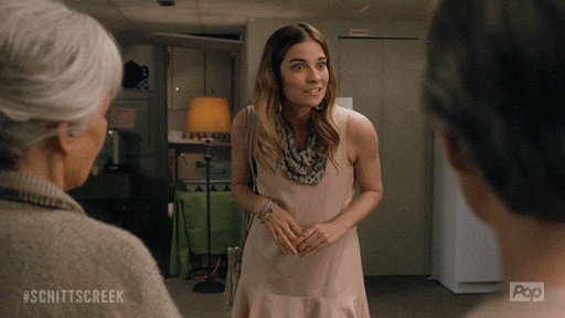 pic Schitts Creek Yay David Gif alexis rose gif by schitt s creek