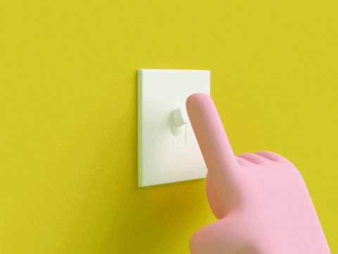 Turn On GIF by Alexis Tapia - Find & Share on GIPHY